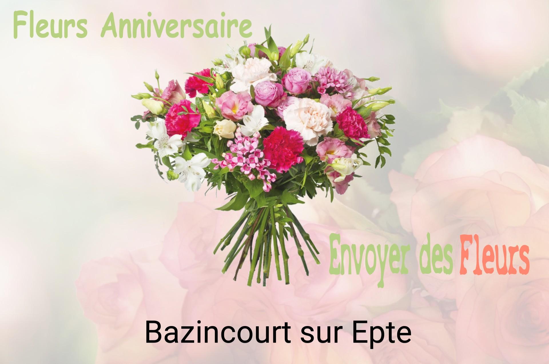 Bouquet de fleurs d’anniversaire livré à Bazincourt-sur-Epte